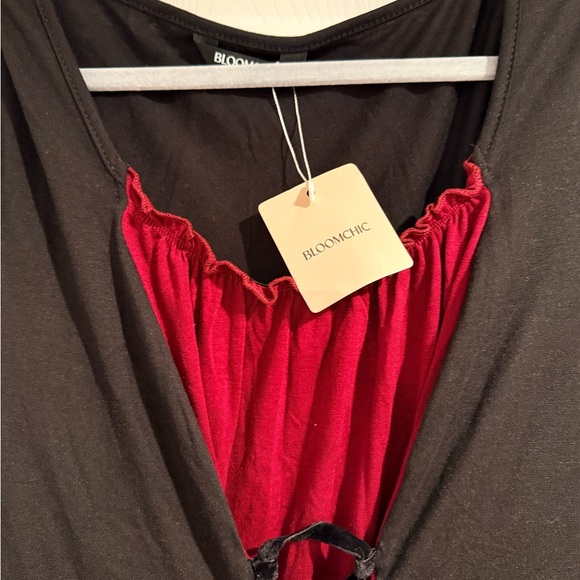 BloomChic Black and Red Dress - Picture 3 of 4